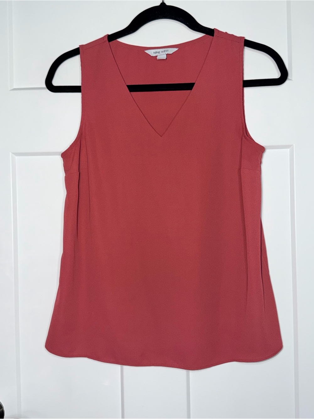 Nine West Mauve Sleeveless Blouse
